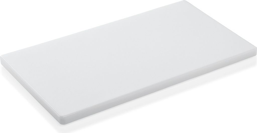 5x HACCP Schneidbrett weiß 50 x 30 x 2 cm Polyethylen Produktbild 