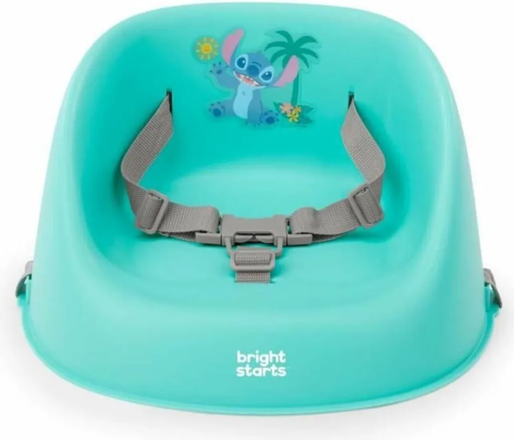 Ascenseur Bright Starts bleu pour occuper bébé en toute sécurité chez soi