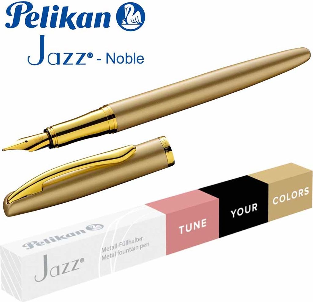 Pelikan Füllhalter Jazz Noble Elegance P36 Gold Gelb Zdjęcie produktu 