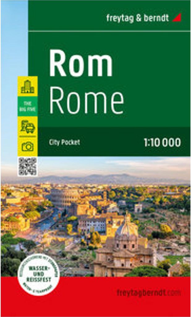 Rom, Stadtplan 1:10.000, freytag & berndt