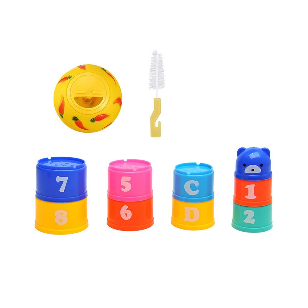 Kaninchenspielzeug, interaktive Stapelbecher, Hasenspielzeug, kleines Kaninchen, Versteckspielzeug, Futterspielzeug, Hamster, Futtersuchball für k...