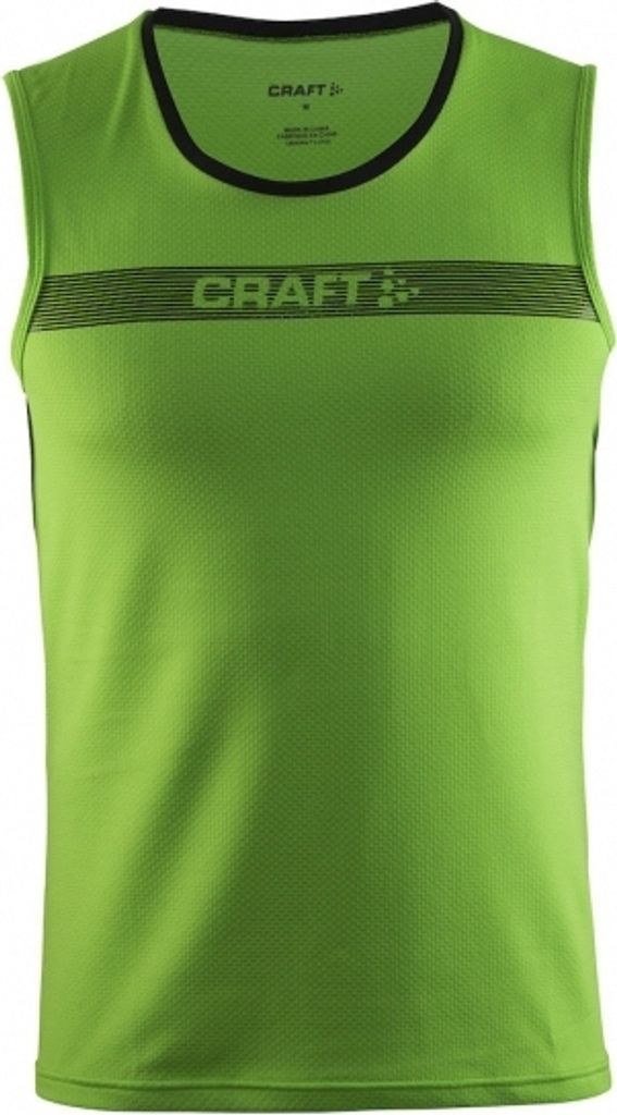 Craft - Herren Sport Pulse Jersey mit RV Tasche, Muskelshirt, Trainingsshirt