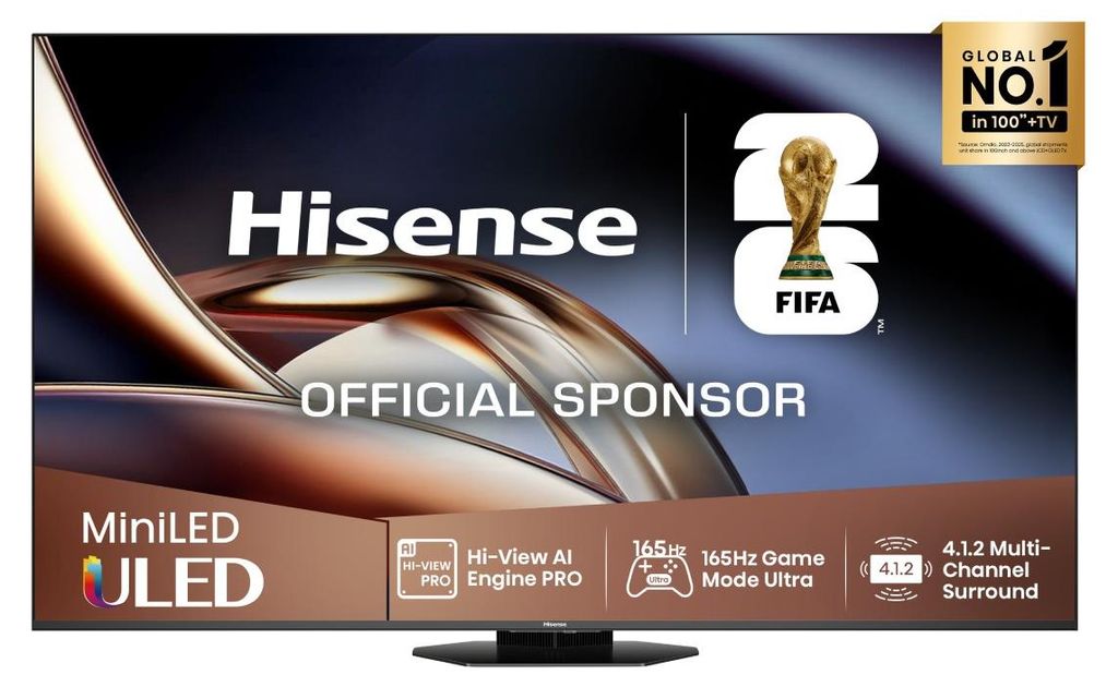 TV Hisense U8Q (2025) 55" LED 4K Produktbild 
