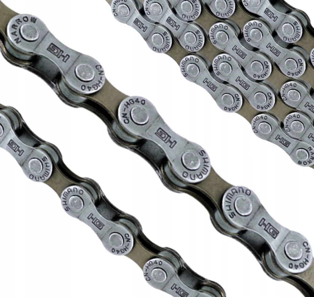Chaîne de Vélo Shimano Alivio CN-HG40 Compatible Transmission HG 8V