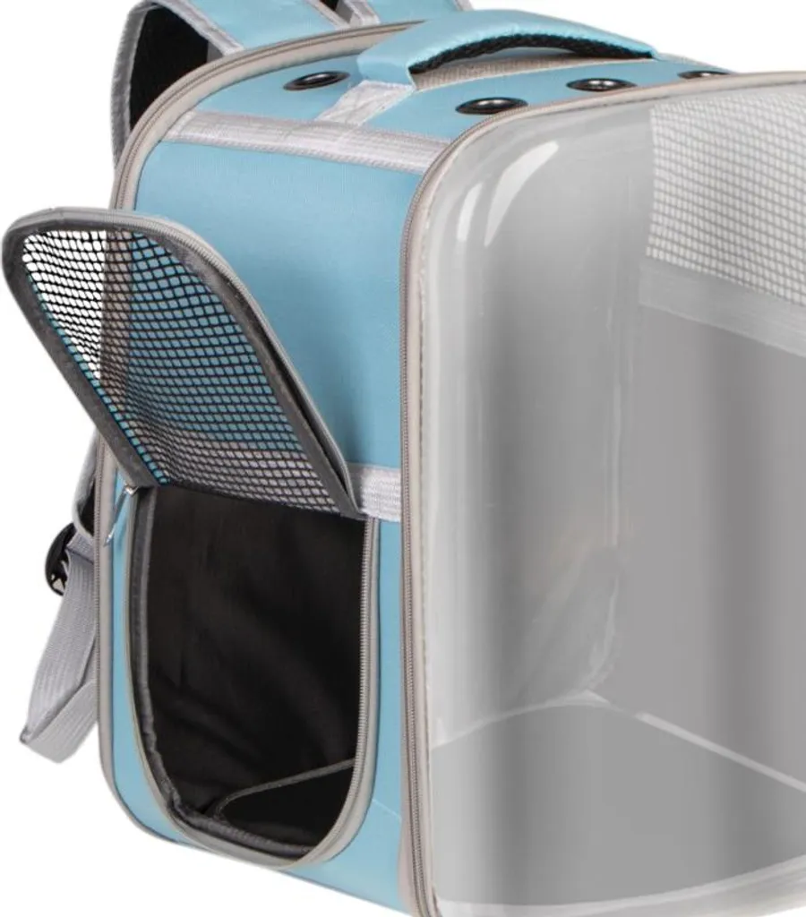 Sac à dos transport chat anti-stress avec aération optimale - 9
