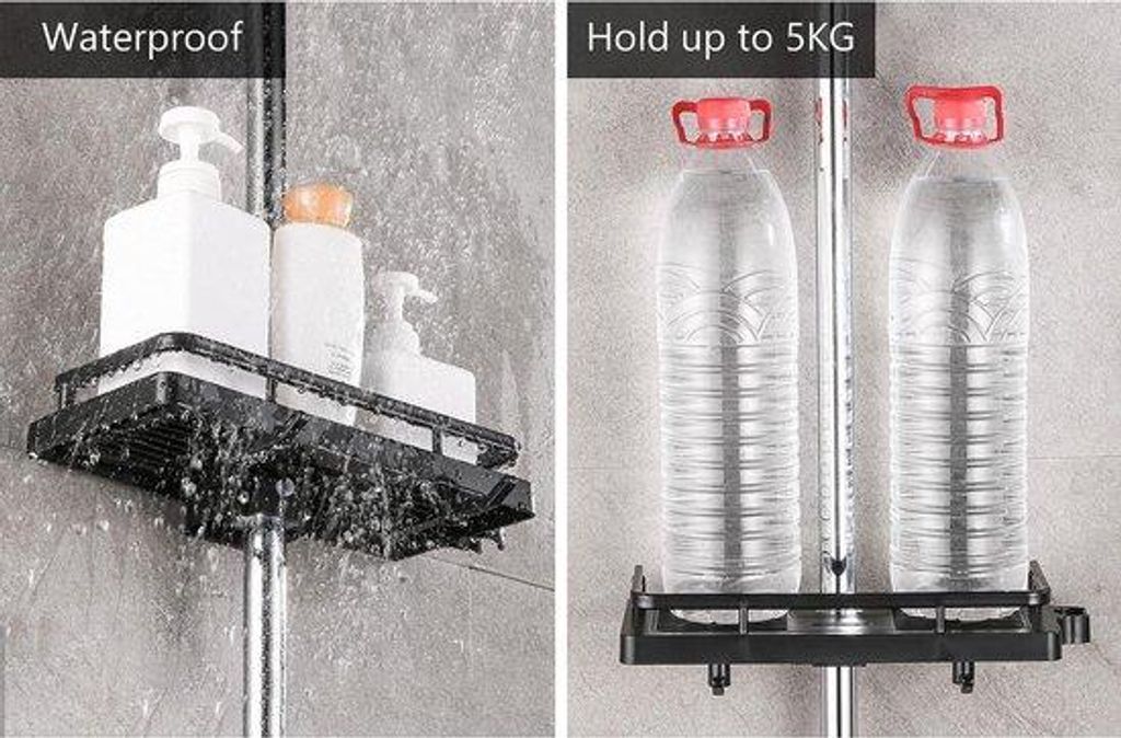 Bohrfrei hängende Duschablage für die Dusche, einfache und schnelle Montage