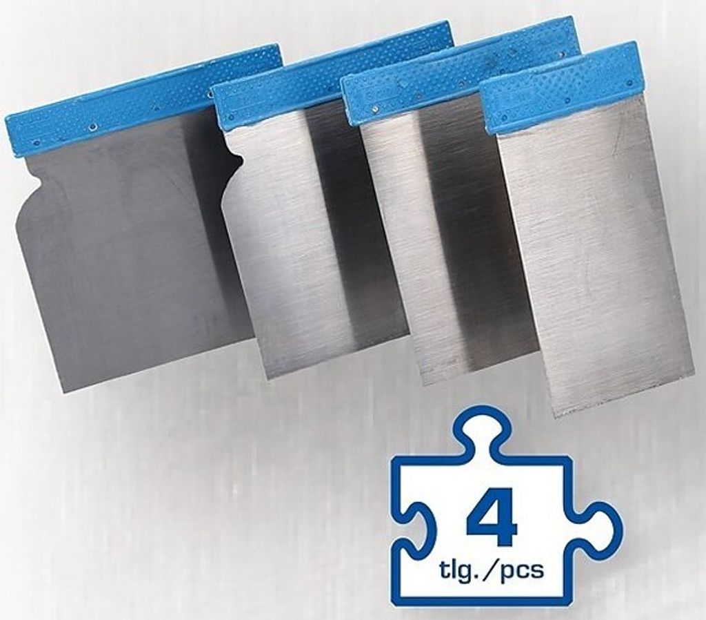 Brilliant Tools Japanspachtel-Satz, Metall, 4-tlg