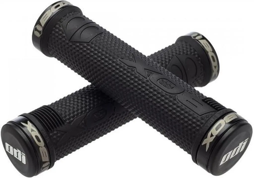 Poignées VTT ODI Box Hex Lock-On à Double Verrouillage Grip Maximal