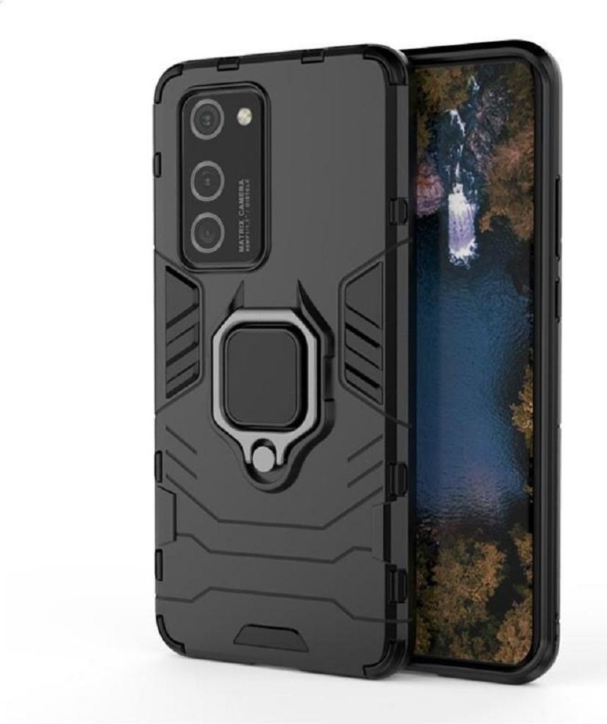 Wisam Huawei P40 6,1" Panzer Schutzhülle Armor Case Ring Ständer