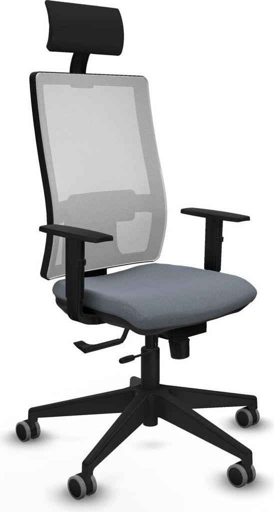 Bürostuhl mit Kopfstütze Piqueras y Crespo 1D066G1 Grau