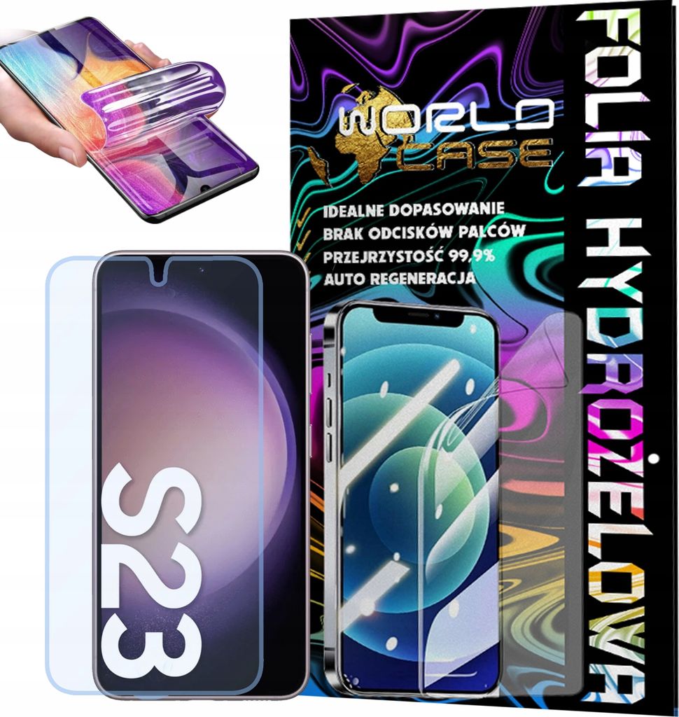 Schutzfolie Aus Hydrogel Für Samsung Galaxy S23 Bildschirm Stark