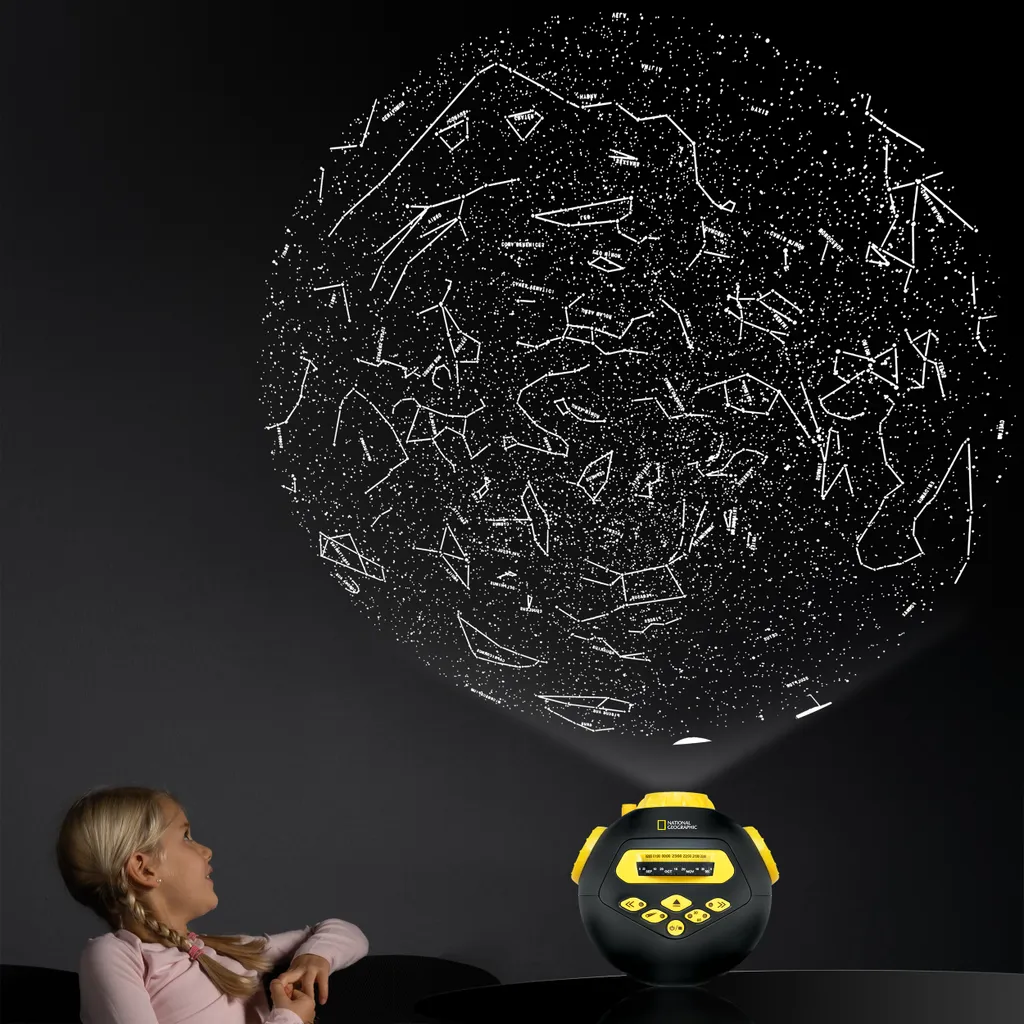 Astro-planétarium junior 16 cm noir et jaune pour observer les étoiles - 10