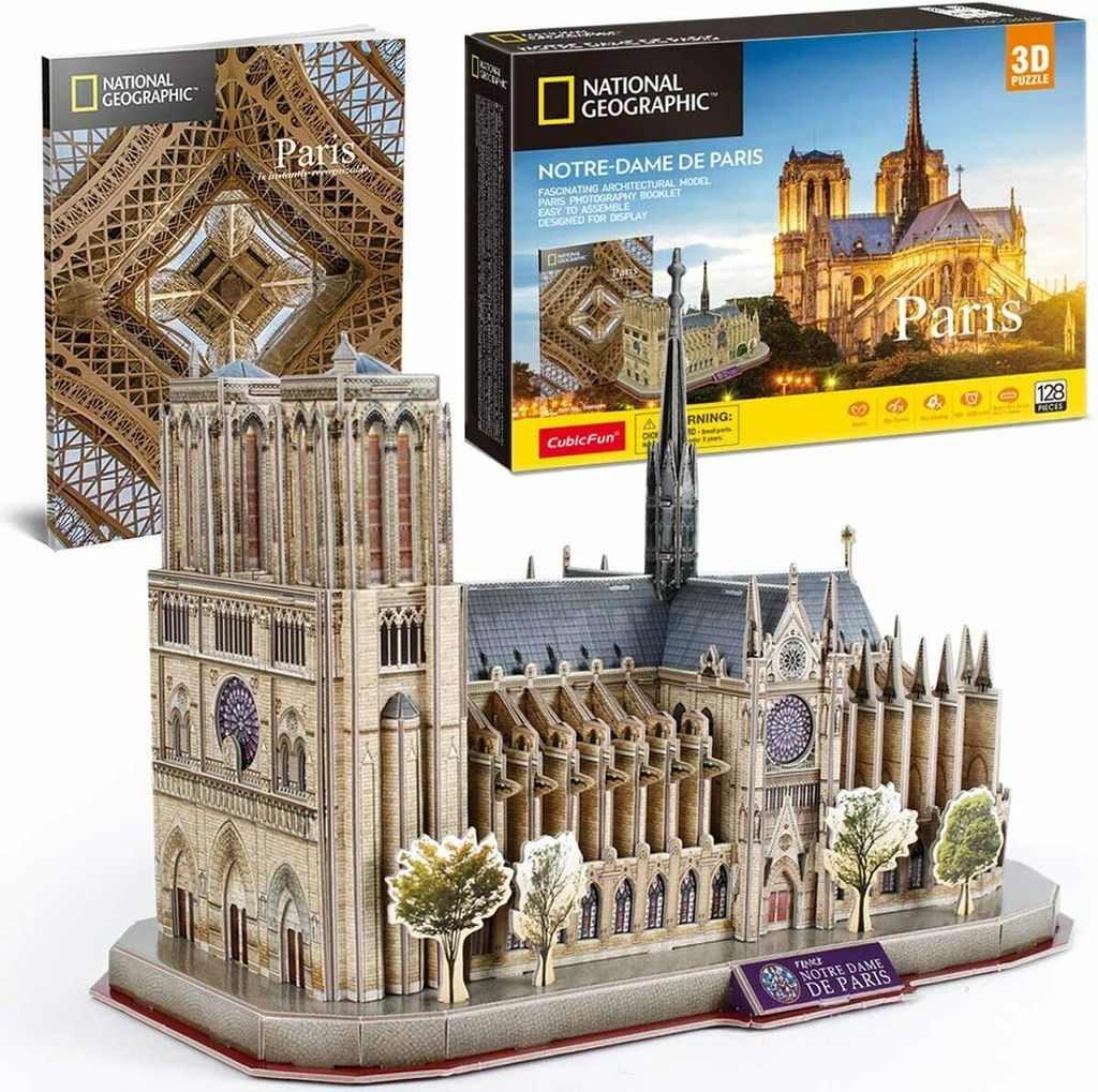 CubicFun Cubic Fun 3d Puzzel NG Notre Dame De Paris, 1 Produktbild 