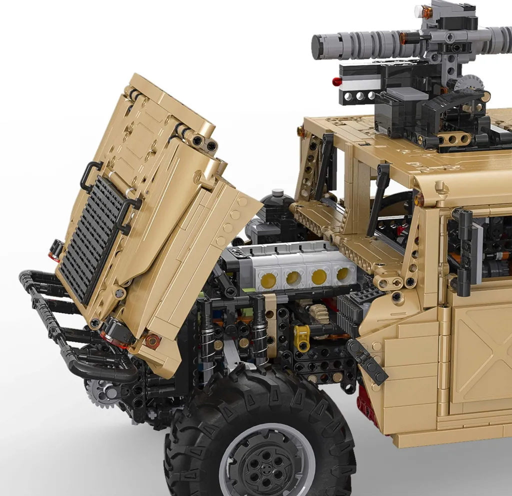 Jeu de Construction HUMVEE CaDA C61036W Idéal pour Adulte et Ado
