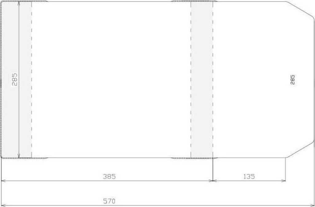 Okładka regulowana 285x520mm (50szt)