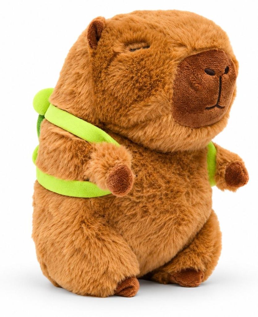 Capybara Kuscheltier braun Figur Plüsch 20 cm Plüsch Produktbild 
