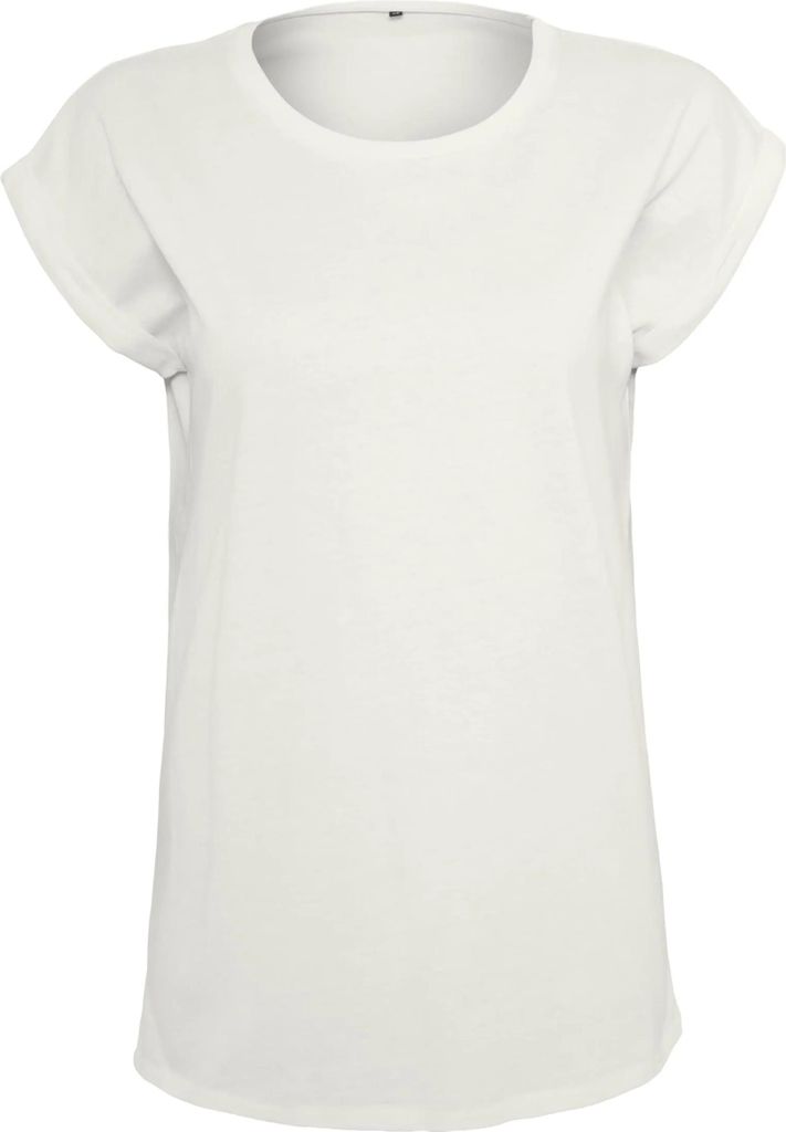 Build Your Brand Kurzarm-T-Shirt für Frauen Uapha natur L