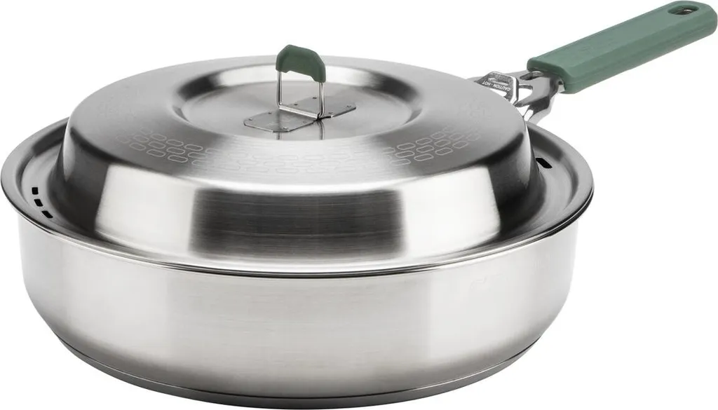 Sauteuse de Camping Gerber ComplEAT Inox 2,46L avec Poignée Amovible