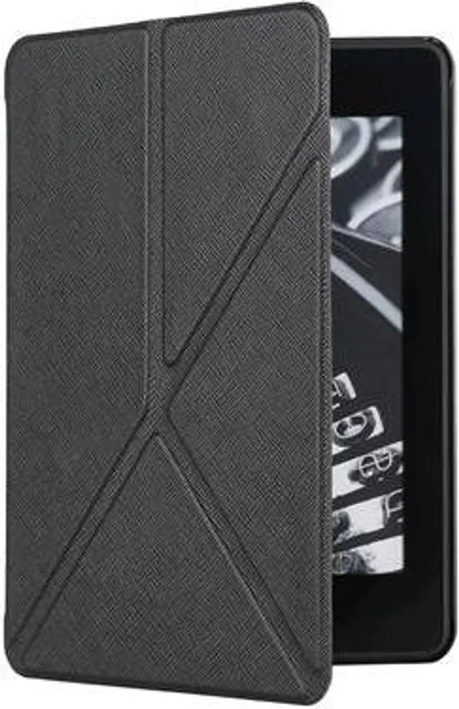 Étui Rigide Kindle Touch 2019 Noir C-TECH PROTECT Fonction Veille Auto