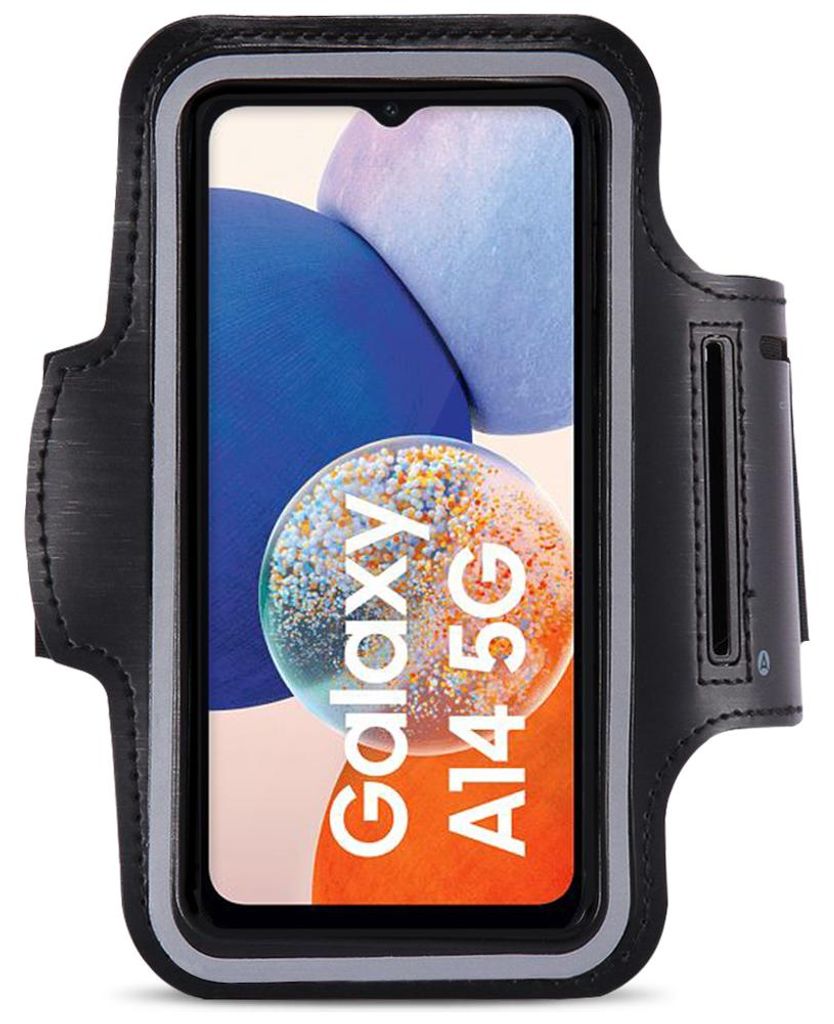 Sportarmband für Samsung Galaxy A14 Handy Hülle Jogging Tasche Fitness Armband
