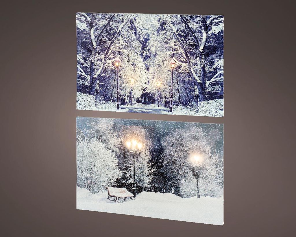 LED obraz, 58x38 cm, 2 typy, KSD Obrázek produktu 