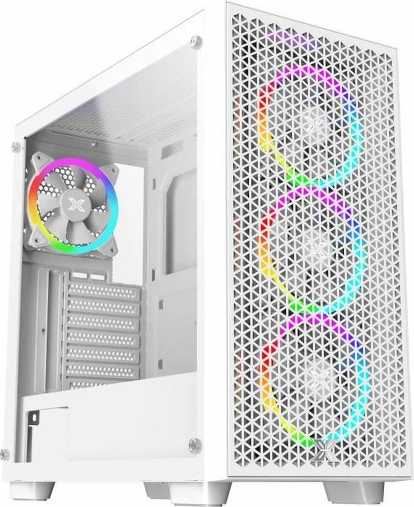 PC-Gehäuse - XIGMATEK - Gaming G Pro Arctic (Weiß) - Mittlerer Tower - E-ATX-Format - 4x120mm LED A-RGB