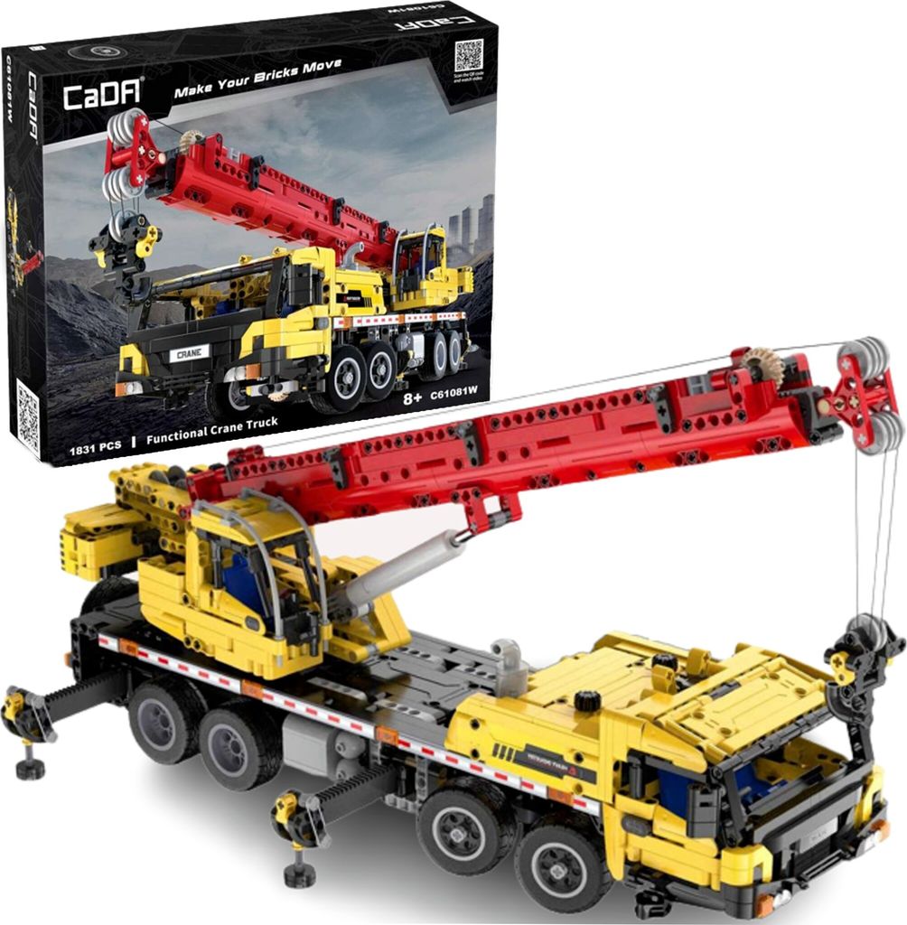 CaDA Mobiler Kran 1/20 (1831 Teile) Produktbild 