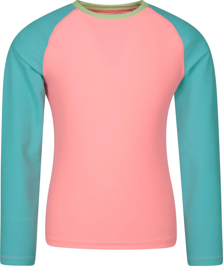 Mountain Warehouse - Hautausschlagschutz-Oberteil für Kinder Langärmlig MW3965 (140) (Türkis)