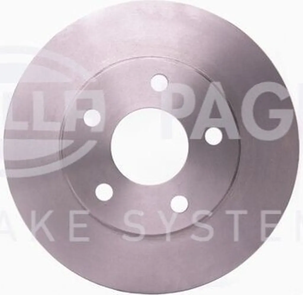 Disque de frein ventilé HELLA 8DD355106011 pour Opel Sintra APV