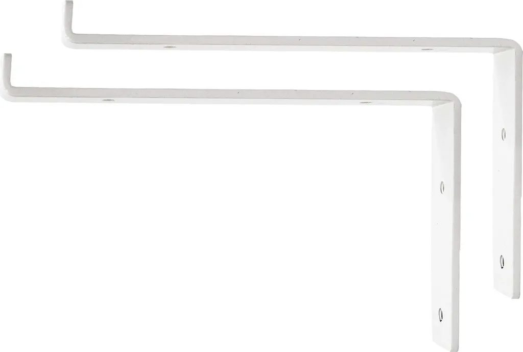 Set 2 Staffe Mensola NEUKÖLLN Bianco 250mm - Natural Goods Berlin SHOP