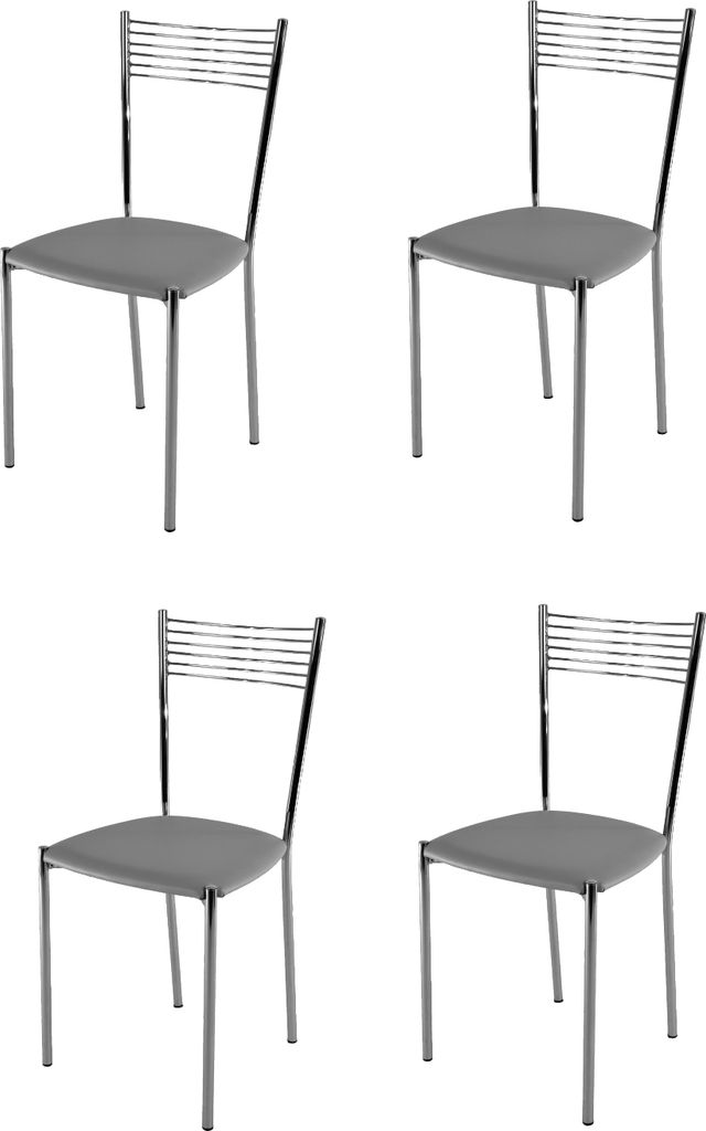 t m c s Tommychairs - Set di 4 sedie moderne ELEGANCE per Immagine del prodotto 
