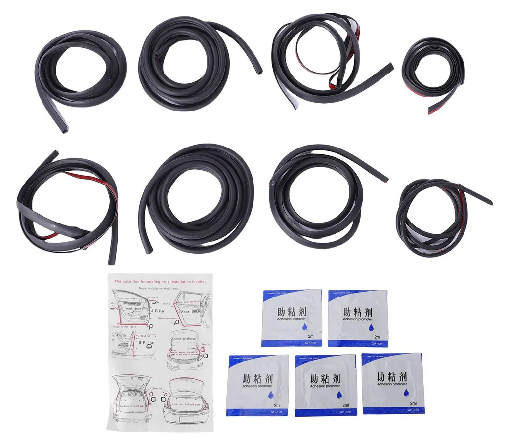 Joints de porte anti-bruit de vent pour Tesla Model 3 Y : confort route