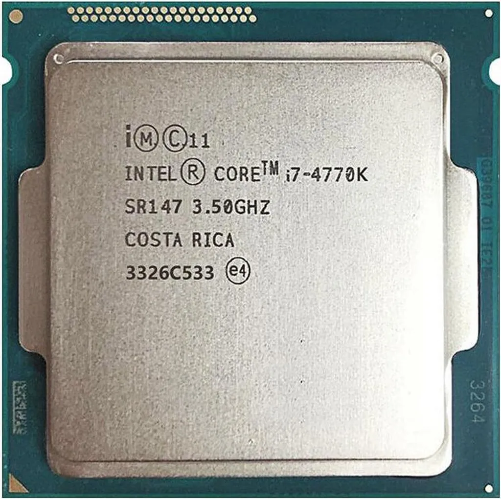 CPU Intel Core i7-4770K Haswell 8Mo Cache pour PC Gamer et Station Work - 3