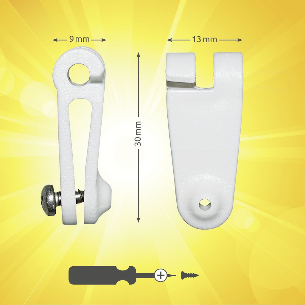 Windhager 10701 Laufhaken, Zubehör für Seilspannmarkise / Produktbild 4