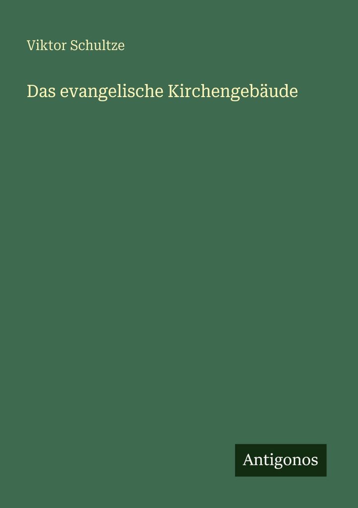 Das evangelische Kirchengebäude