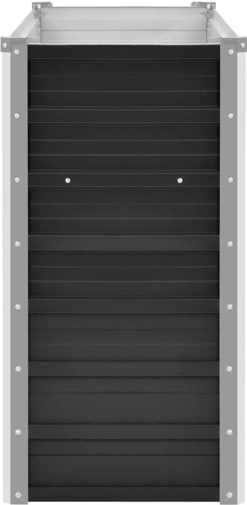 vidaXL Záhradný zvýšený záhon antracit 160 x 40 x 77 cm Obrázok produktu 4