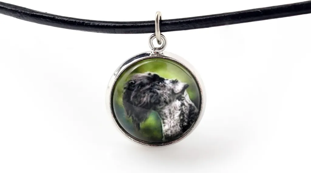 Kerry Blue Terrier: Collana d'Eccellenza Art-Dog con Foto del tuo Cane