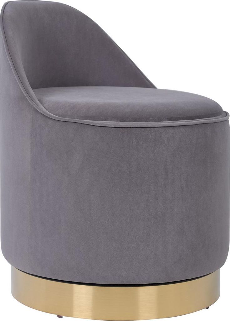 Drehhocker Viktor 100 Grau Produktbild 