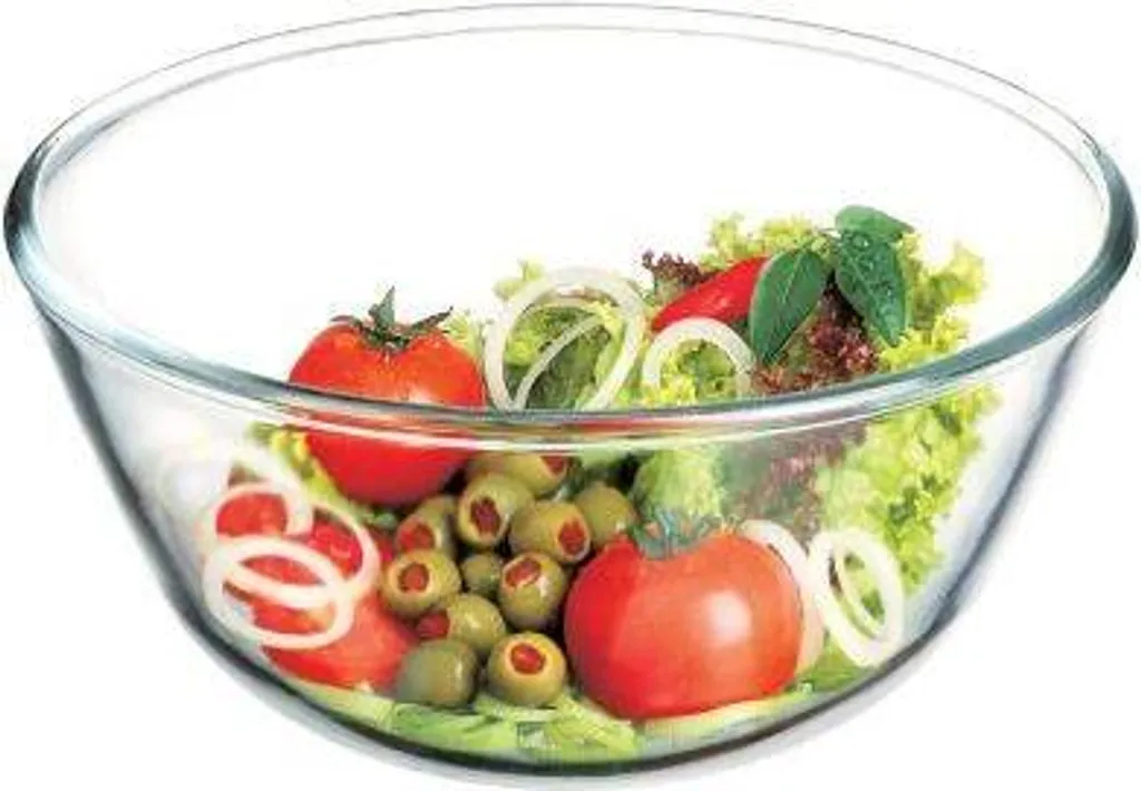 Ciotola Design Minimal Vetro 1,7L - Bowl Versatile per Casa Moderna