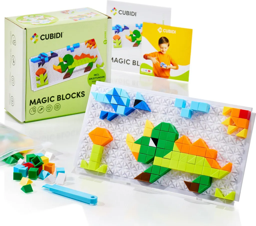 Jeu créatif mosaïque CUBIDI pour l'activité calme à la maison