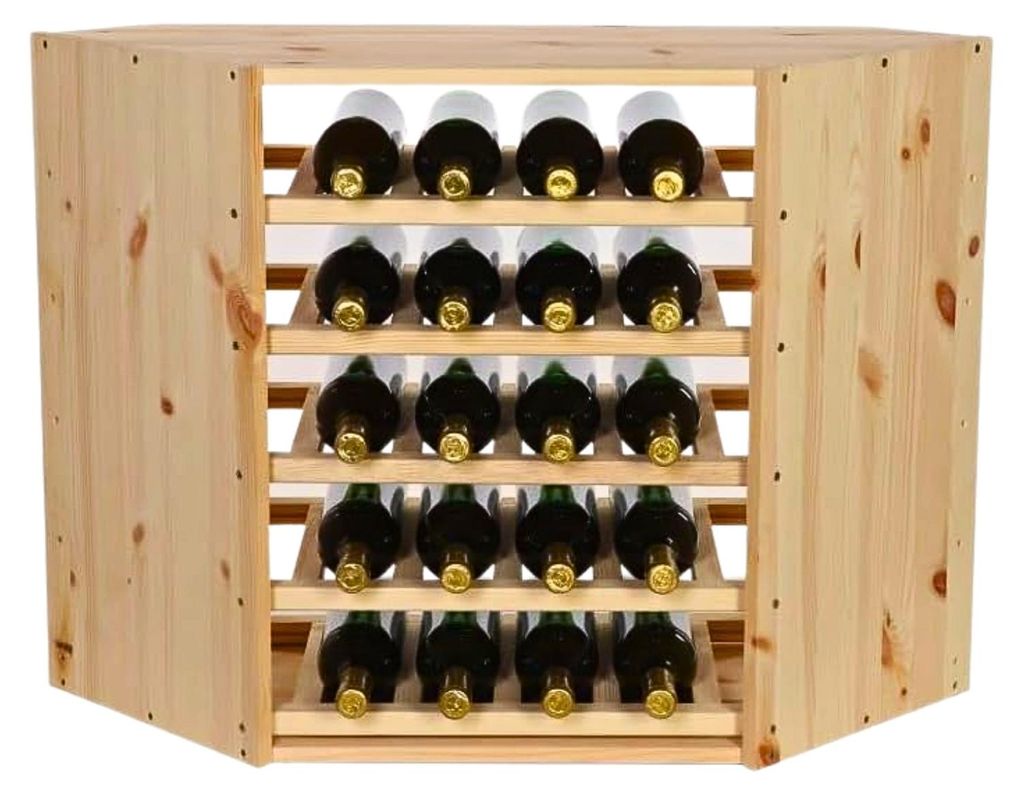 Modulares Weinregal VINCELLAR MOD | HxBxT 60x30x30cm | Produktbild 