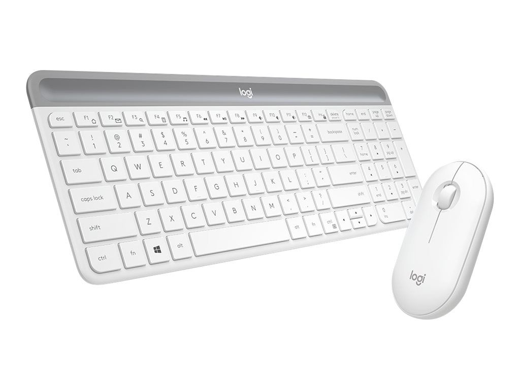 Logitech MK470 Weiß Deutsch Kabellos Obrázek produktu 