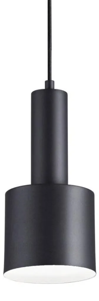 Suspension Noire Holly E27 : Luminaire Métal pour Rénovation Déco Facile