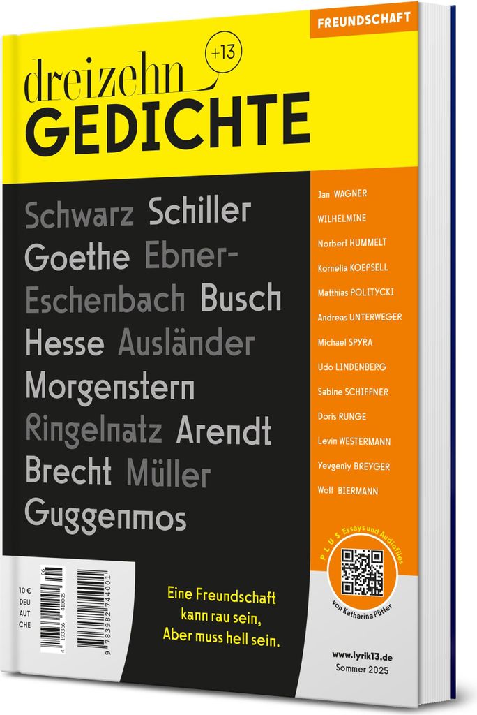 dreizehn +13 Gedichte