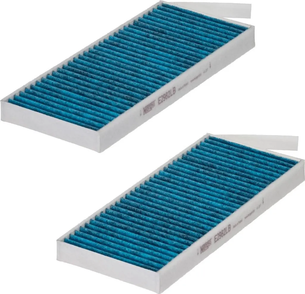 Filtre à pollen antiviral 21 mm HENGST pour Renault Kangoo série II