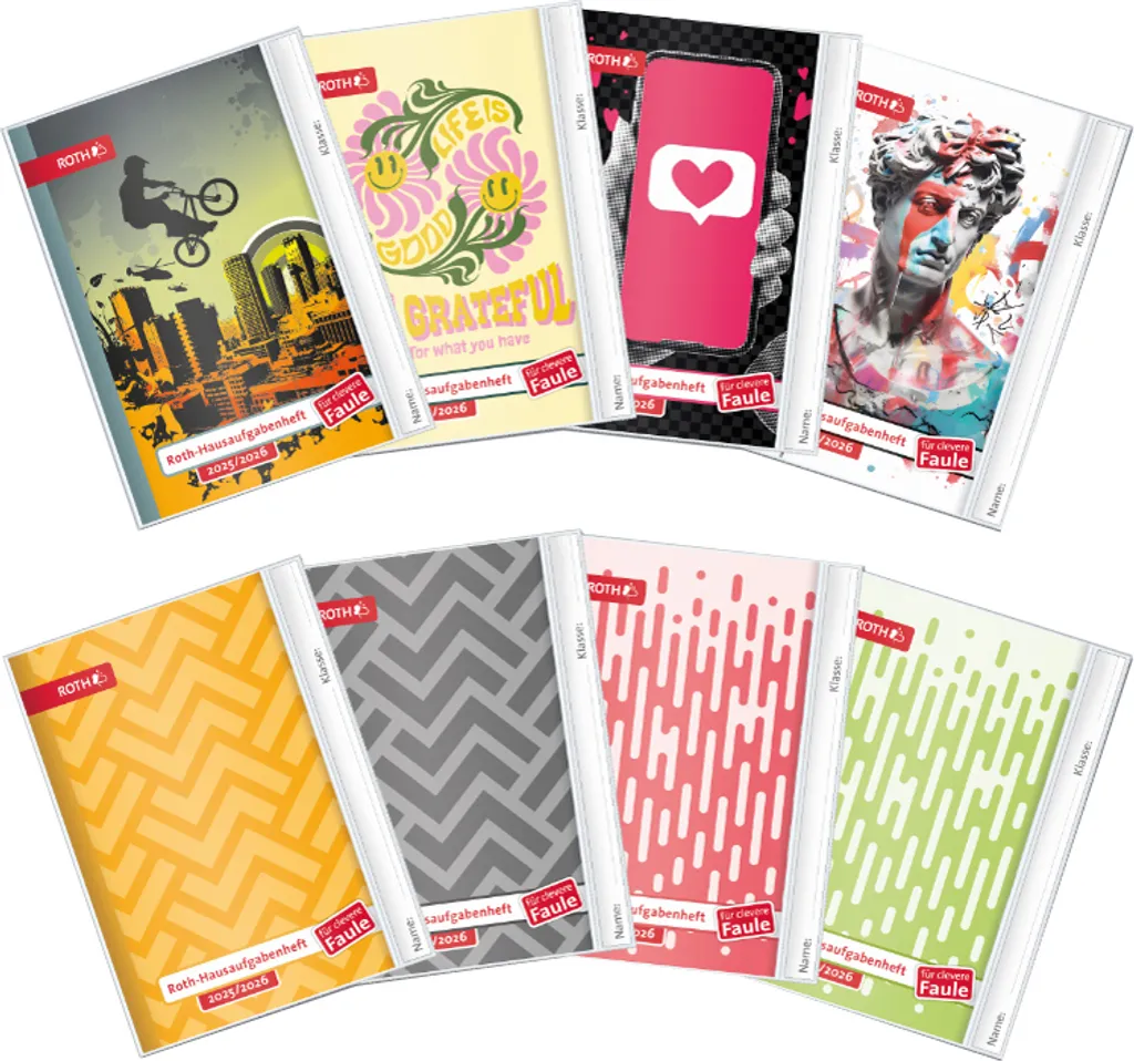 Agenda scolaire 2026/27 ROTH 88617 design Superteens ergonomique