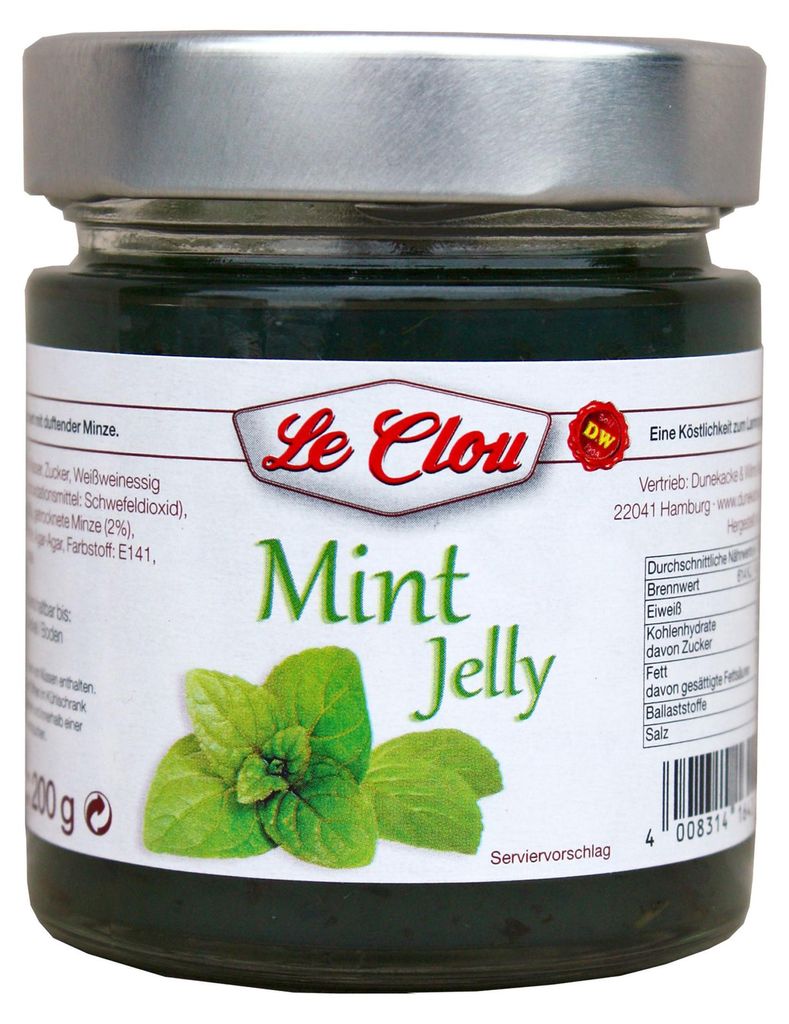 Le Clou Mint Jelly Gourmet Sos do jagnięciny i dziczyzny Zdjęcie produktu 