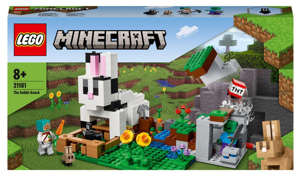 LEGO 21181 LEGO Minecraft 21181 Die Kaninchenranch Immagine del prodotto 