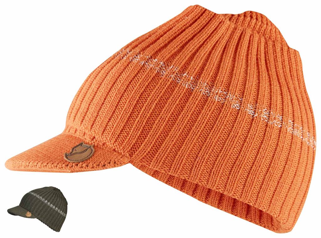 Fjällräven Lappland Balaclava Cap 77385 burnt orange Strickmütze Sturmhaube Balaclava Jagdmütze