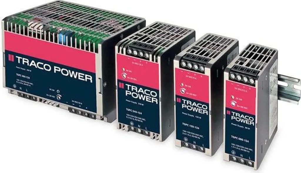 Bloc d'alimentation industriel Rail DIN 48V 120W Traco Power TSPC 120